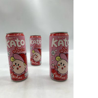 Set of 3 KATO soda lychee