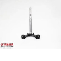 Lower steering panel assembly (below the mounting bracket), genuine Yamaha NMAX part, model years 2016-2018.