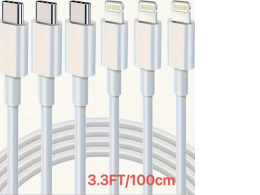 usb-c lighting cable set of 3