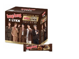 Beng Beng Wafer with Dark Chocolate and Puffed Rice Filling, LYKN Set, 336 grams. Beng Beng Wafer with Dark Chocolate and Puffed Rice Filling, LYKN Set, 336 grams.