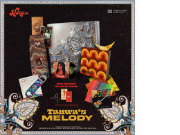 Shine The Series : Memories & Melodies Boxset - Tanwa's Melody    Includes an origami set, guitar keychain, NFC miniature record player, Moonshine bottle opener, scarf, and photocard.