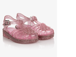 pink glittery jelly shoes pink glittery jelly shoes