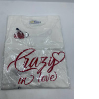 White crew neck t-shirt White crew neck t-shirt