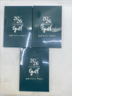 Set of 3 Desk calendar GULF 2026 GULF LOST IN NATURE Set of 3 Desk calendar GULF 2026 GULF LOST IN NATURE
