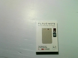PLAUD.AI Plaud Note AI voice recorder with a black magnetic case.