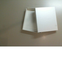 Empty white box