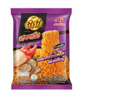 Yum Yum Special Recipe Instant Noodle Packet, Truffle Mushroom and Crab Cream Sauce Flavor, 75 grams.