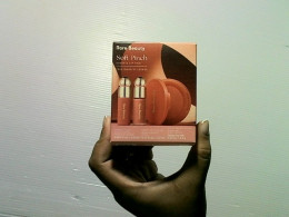 Rare Beauty Rare Combination 3-piece set: soft blush and lipstick.