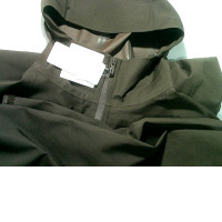 BLOCKTECH hooded jacket (3D constructed) in brown