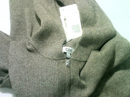 Brown knitted hoodie Brown knitted hoodie