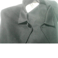 Black wool coat