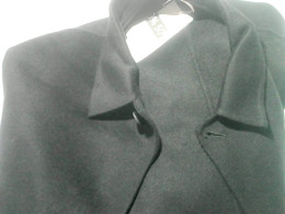 Black wool coat