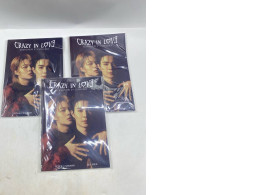 Set of 3 ZeeNuNew 2nd Concert "Crazy In Love" Ver.B photobook Includes concert photos, behind-the-scenes photos, and a random card. Set of 3 ZeeNuNew 2nd Concert "Crazy In Love" Ver.B photobook Includes concert photos, behind-the-scenes photos, and a random card.