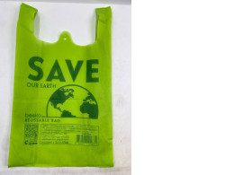 Green fabric bag Green fabric bag