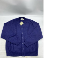 CCOO dark blue wool cardigan CCOO dark blue wool cardigan