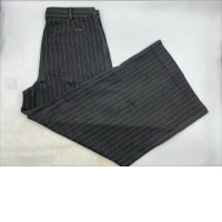 pair of AMBITION wide-leg pinstriped trousers. pair of AMBITION wide-leg pinstriped trousers.