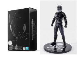 Mastermind Japan x Kamen Rider 50th Anniversary collaboration S.H.Figuarts (Shinkocchou Seihou) Kamen Rider New No. 1 Black Ver. collectible figure. Mastermind Japan x Kamen Rider 50th Anniversary collaboration S.H.Figuarts (Shinkocchou Seihou) Kamen Rider New No. 1 Black Ver. collectible figure.