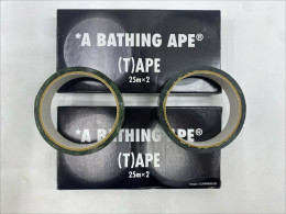 Set of 4 Bathing Ape (BAPE) camouflage vinyl tapes. Set of 4 Bathing Ape (BAPE) camouflage vinyl tapes.