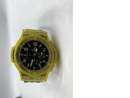 Hublot Big Bang Tourbillon Automatic Yellow Neon Saxem watch. 