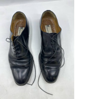 Moreschi brand black leather Oxford shoes