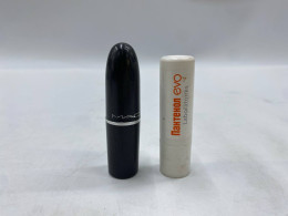 Set of 2 MAC Lustreglass Lipstick  Panthenol EVO Hygienic lipstick for dry and chapped skin. 