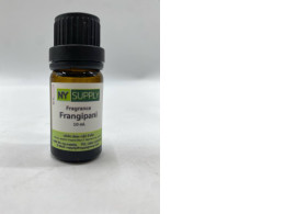 10ml bottle of NY Supply Frangipani fragrance oil. 