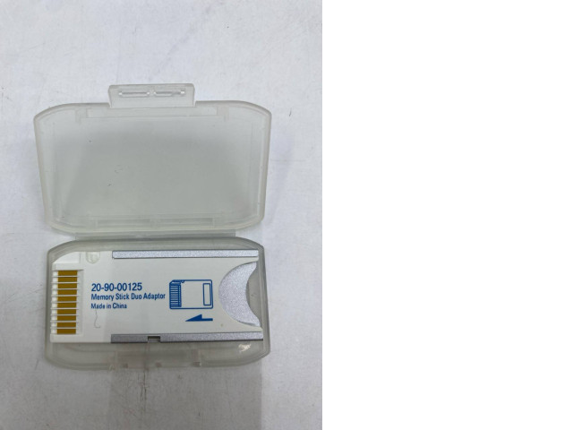 Sony Memory Stick Duo Adaptor (model MSAC-M2). Sony Memory Stick Duo Adaptor (model MSAC-M2).
