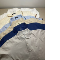 Set of six polo shirts
