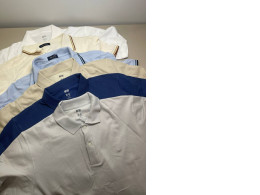 Set of six polo shirts