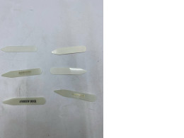 Set of 6 Plastic collar support bracket, "Fraschini" brand.