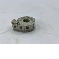 Measuring tapes are commonly used in sewing or for measuring body sizes.