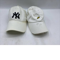Set of 2 White baseball cap Set of 2 White baseball cap