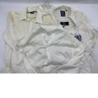 Set of 5 White long-sleeved shirt