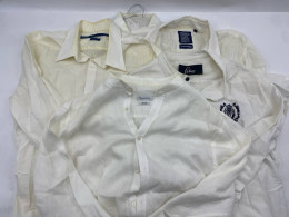 Set of 5 White long-sleeved shirt