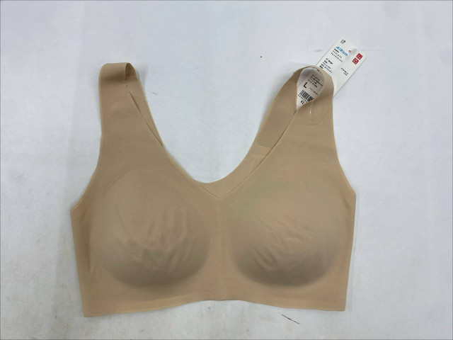 beige Uniqlo AIRism wireless bra beige Uniqlo AIRism wireless bra