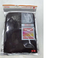 Women's white long-sleeved crew neck shirt