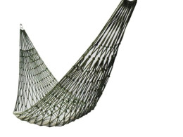 Nylon rope mesh hammock, soft rope hammock.