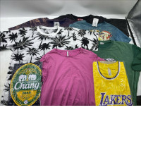 Set of 8 Short-sleeved crew neck t-shirt