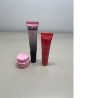 a set of three lip balms
