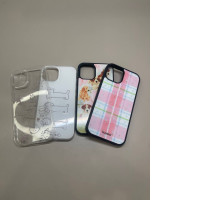 set of four phone cases