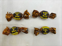 Set of 4 Arcor Bon o Bon chocolate bonbons.  