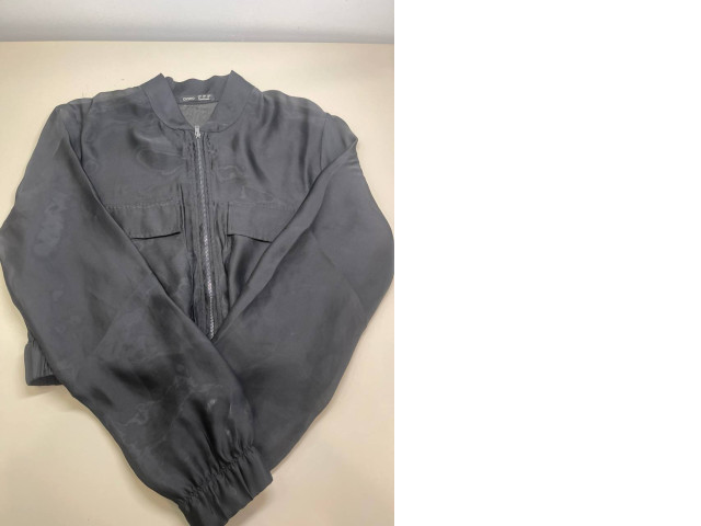 blouse with a zipper blouse with a zipper