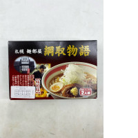 Instant miso noodles in a box from the famous restaurant "Men-beya Tsunatori Monogatari".