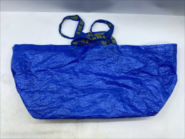 IKEA FRAKTA large carrier bag in blue polypropylene