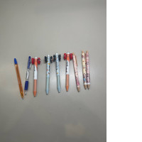 A set of nine pens A set of nine pens