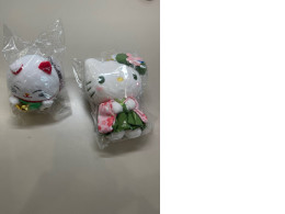 a set of two plush toys