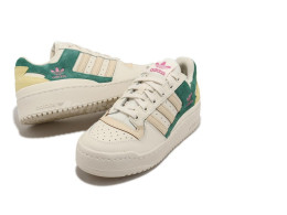 adidas Originals Forum Bold Stripes W Chalk White Women Casual Platform ID7078 