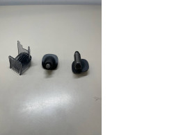 a set of three trimmer attachments