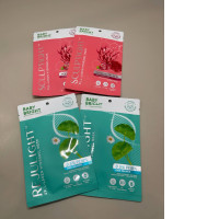 Set of four face masks