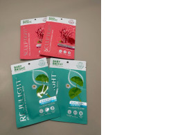 Set of four face masks